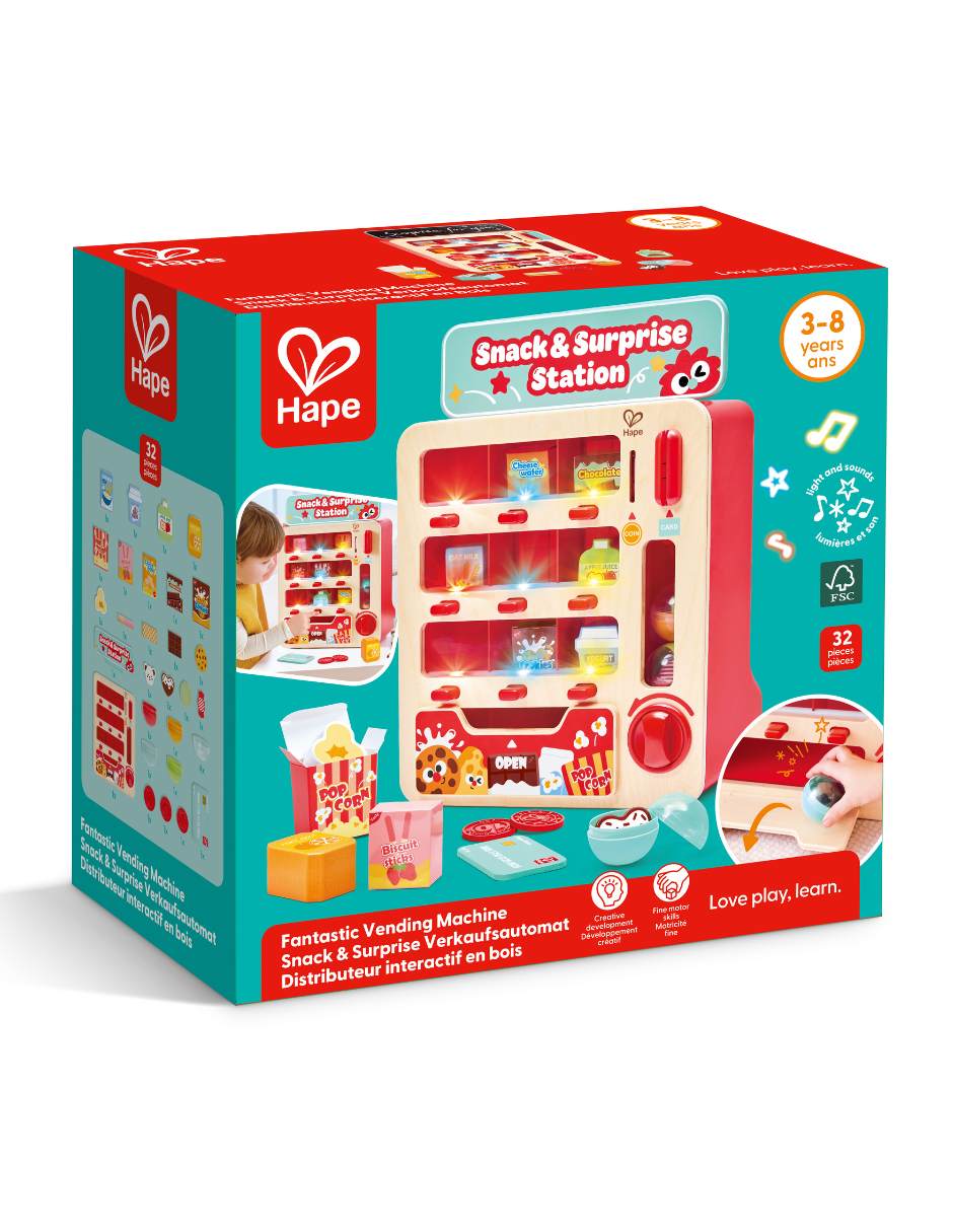Máquina expendedora fantástica juego de rol para niños 7