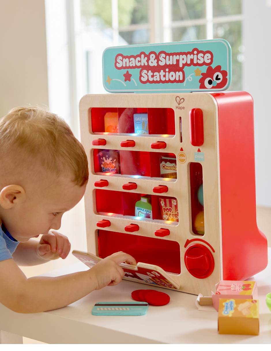 Máquina expendedora fantástica juego de rol para niños 8