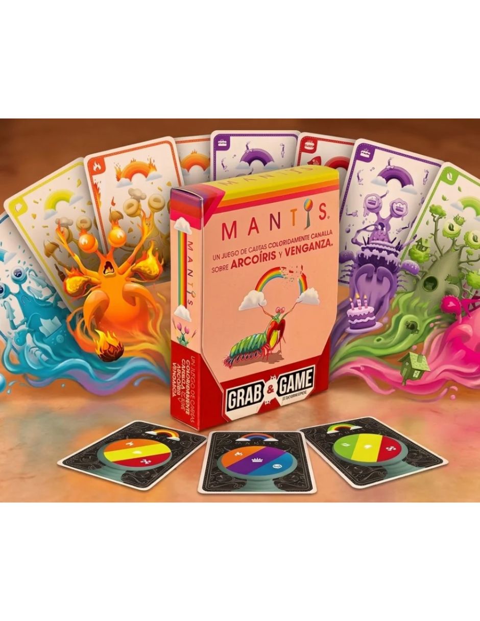 Grab & game: mantis en español