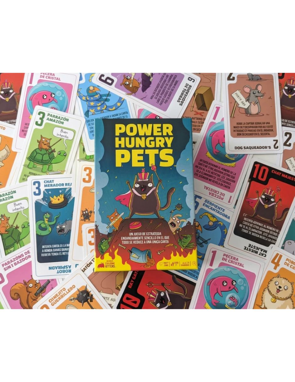 Power hungry pets en español 4