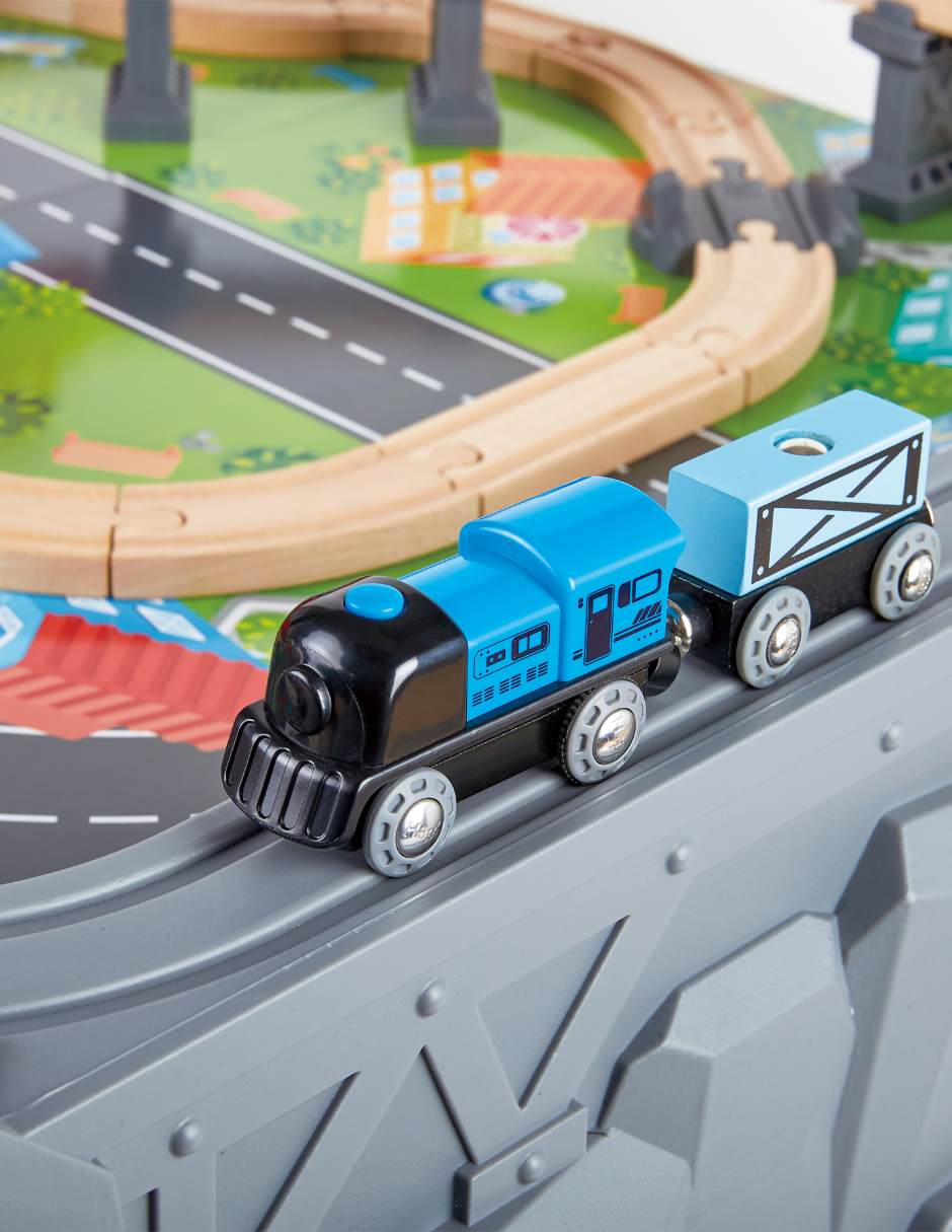 Pista armable railway