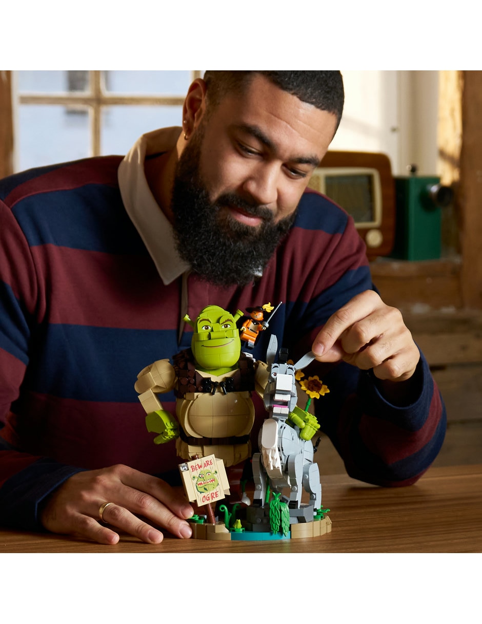 lego shrek: shrek burro y gato con botas 72423 72423 shrek 4