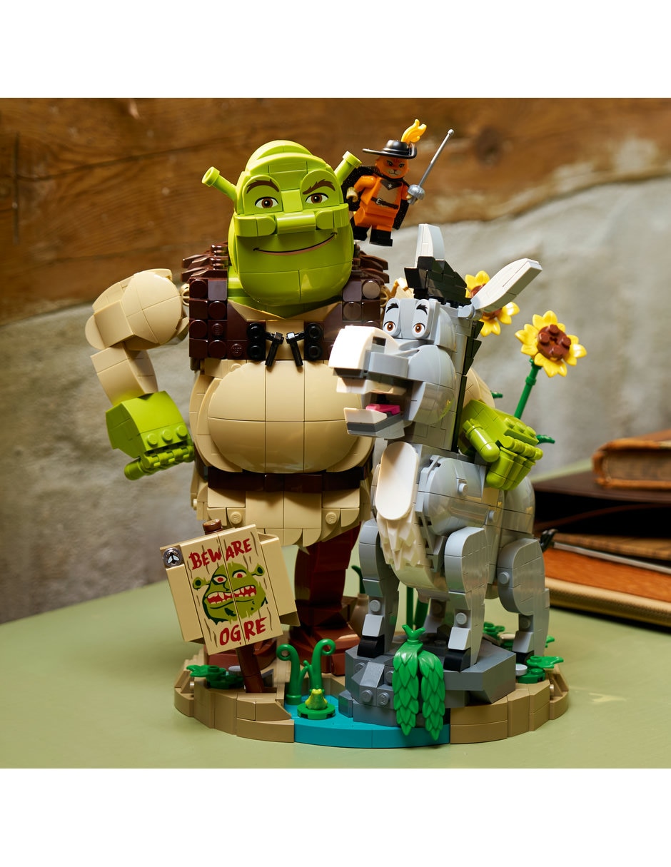 lego shrek: shrek burro y gato con botas 72423 72423 shrek