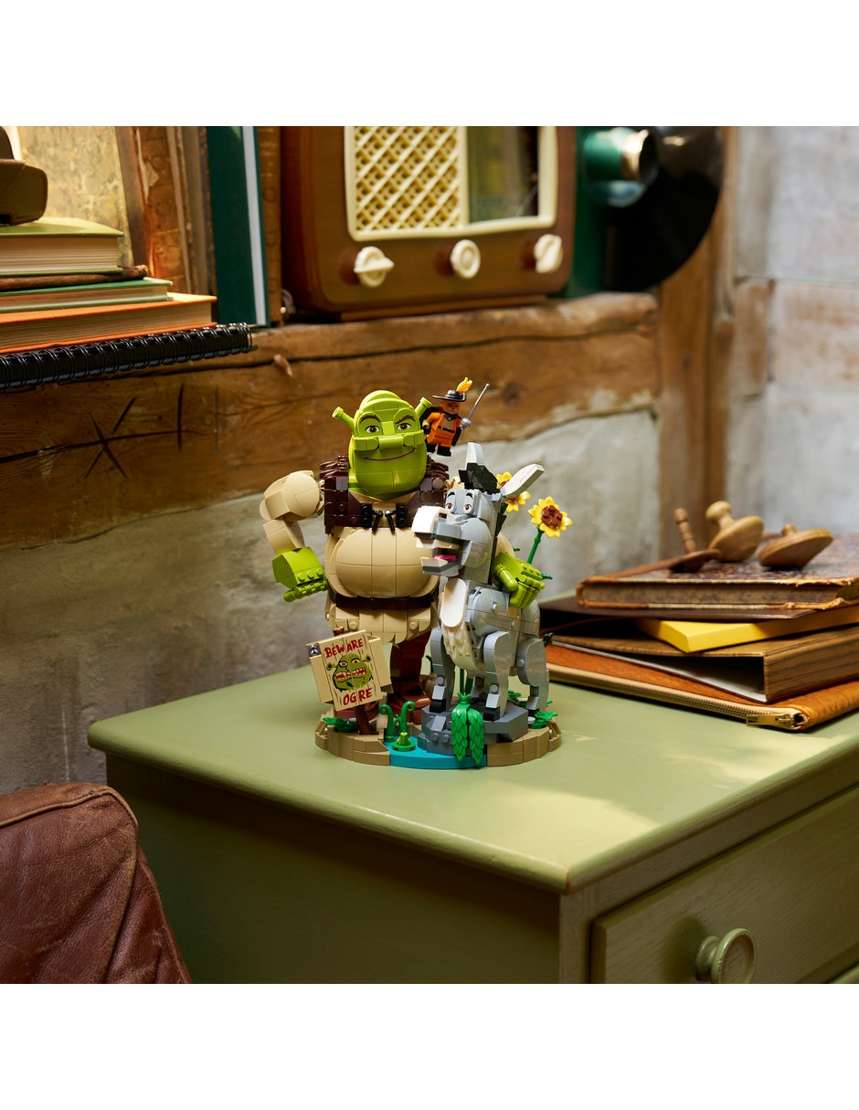 lego shrek: shrek burro y gato con botas 72423 72423 shrek 8