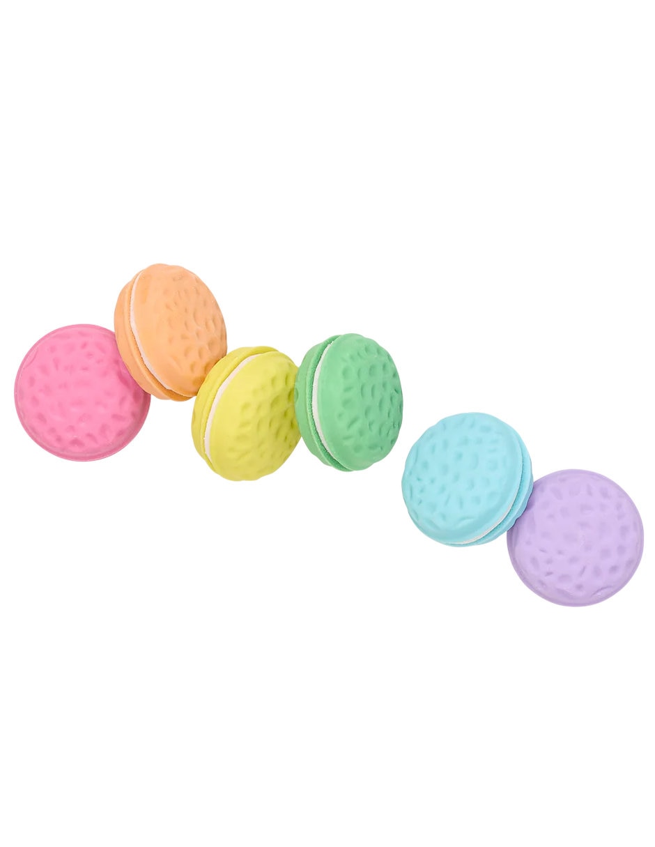 Kit de manualidades borradores aromáticos vainilla macarons 4