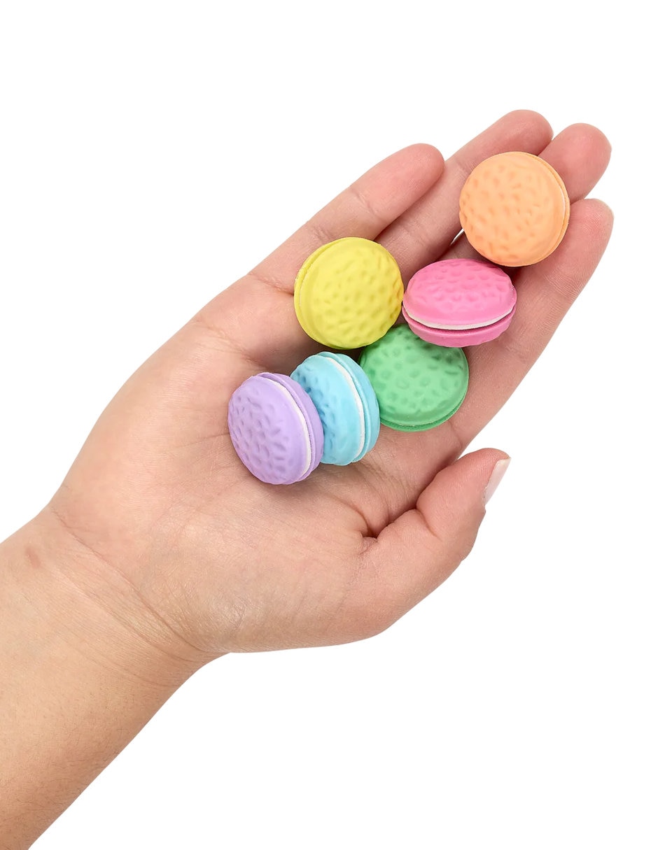 Kit de manualidades borradores aromáticos vainilla macarons 2
