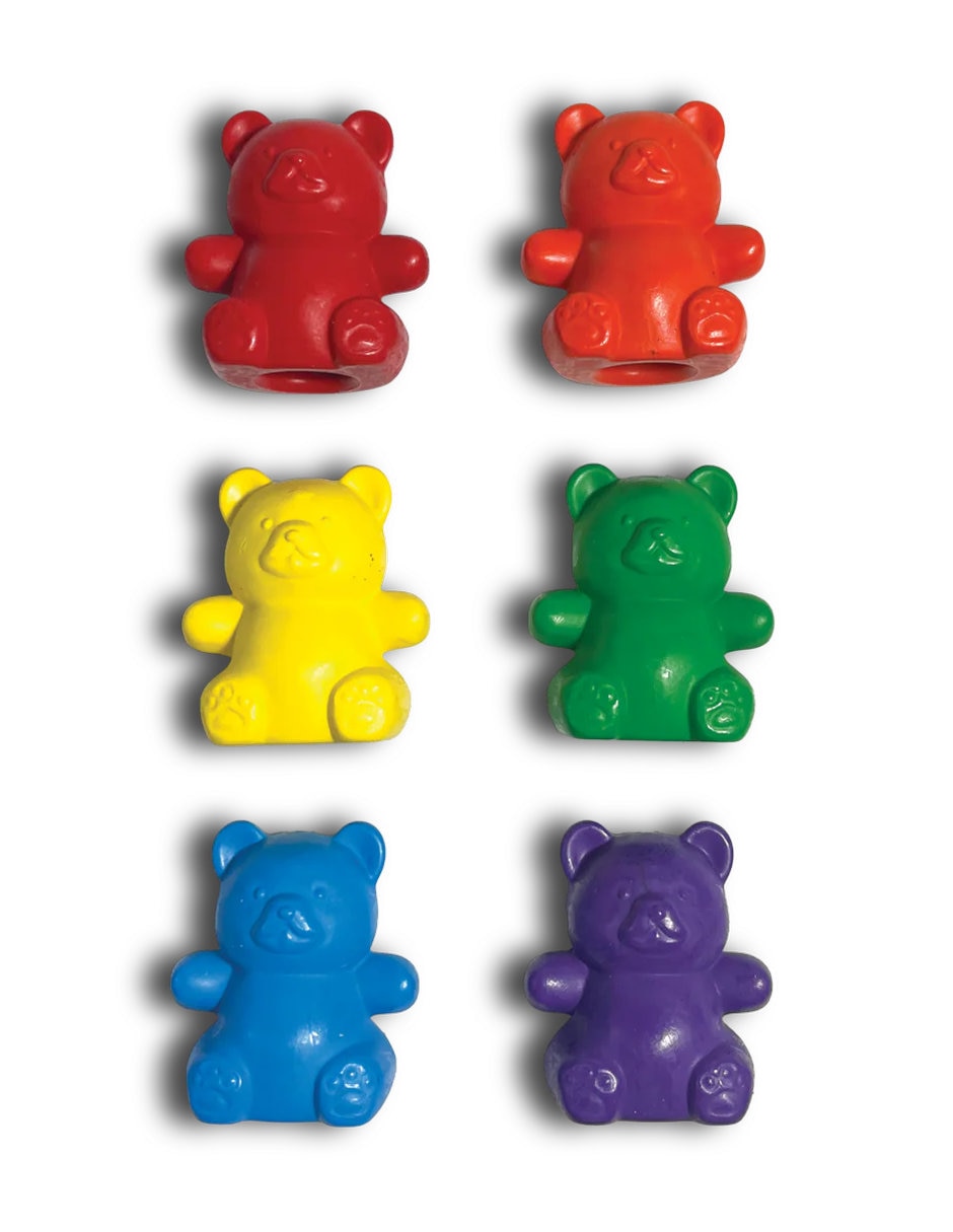 Crayones de dedo cuddly cubs bear – set de 6 6