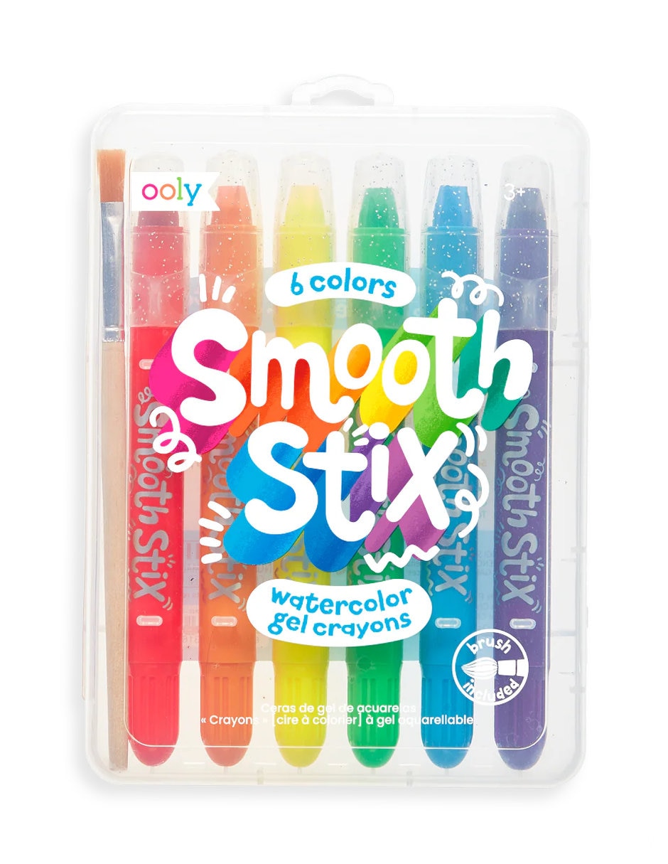 Crayones gel de acuarela smooth stix – set de 6