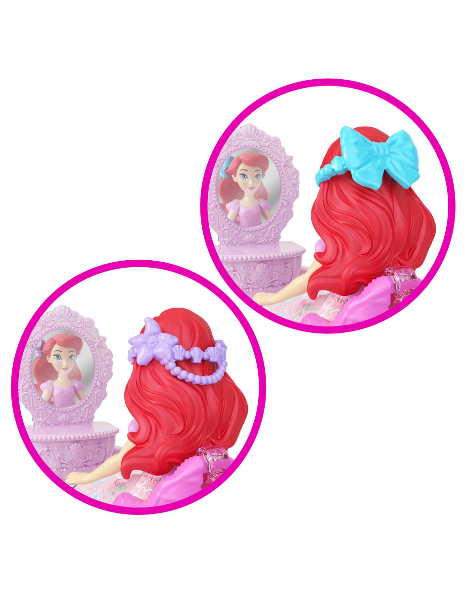 Muñeca fashion Princesas La sirenita Disney 5