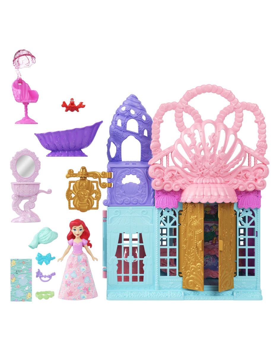Muñeca fashion Princesas La sirenita Disney 6