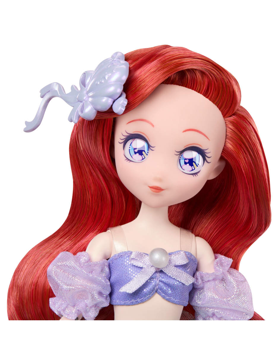 Muñeca fashion Princesas La sirenita Disney 5