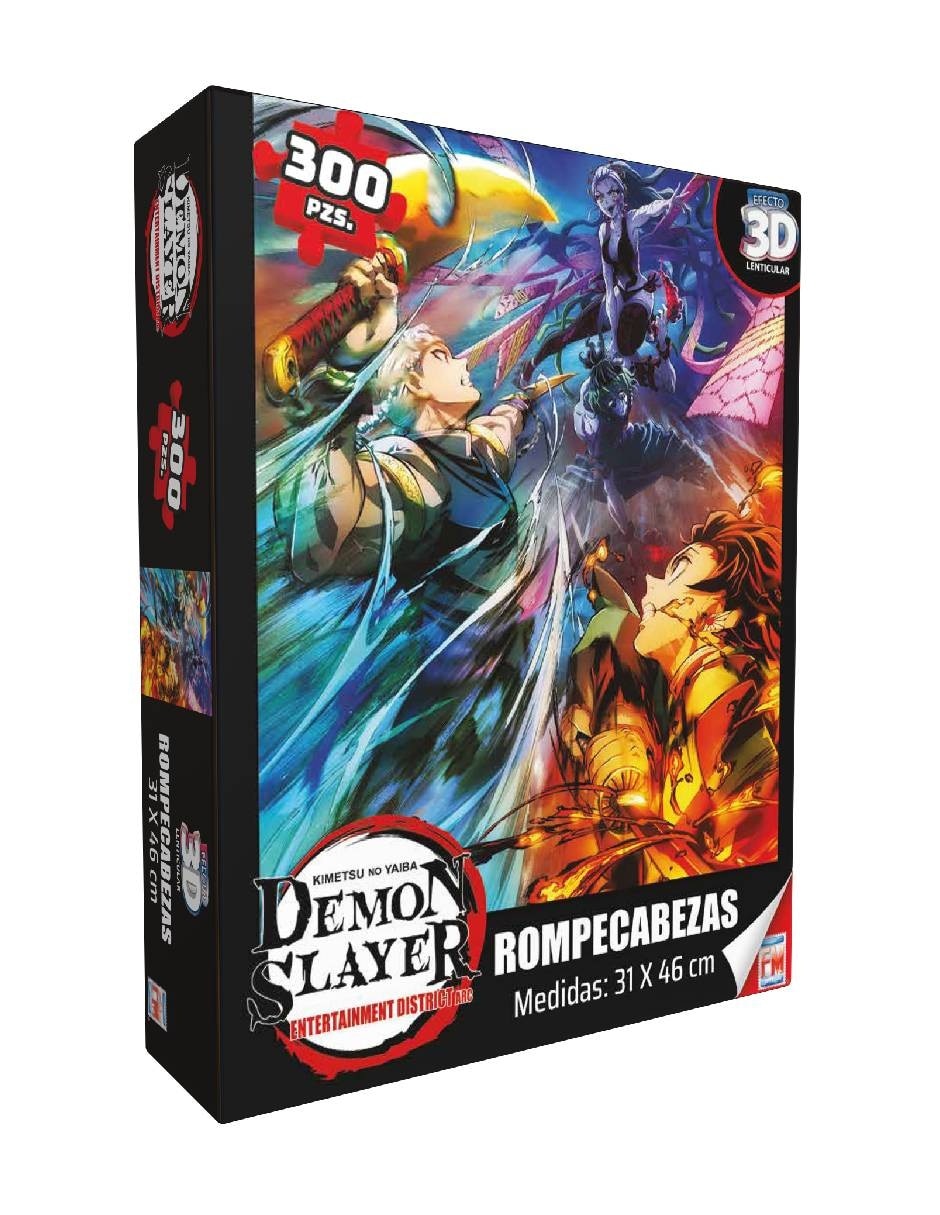 Rompecabezas Anime Demon Slayer Lenticular 300 piezas 3