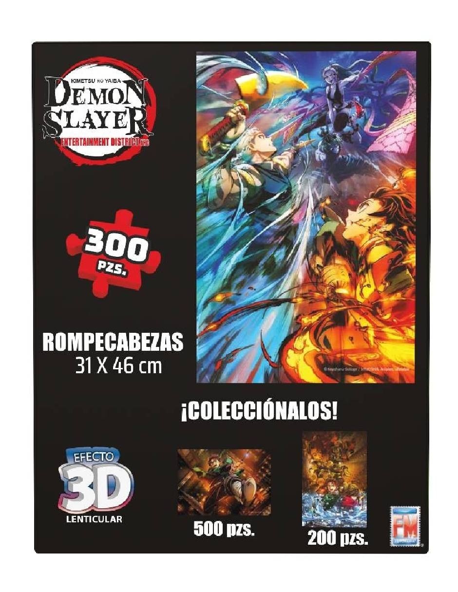 Rompecabezas Anime Demon Slayer Lenticular 300 piezas