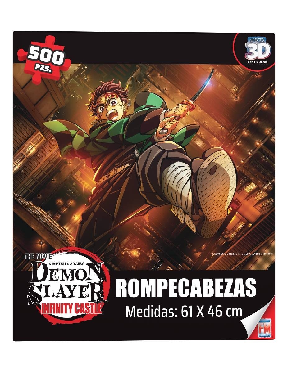 Rompecabezas Anime Demon Slayer Lenticular 500 piezas 1
