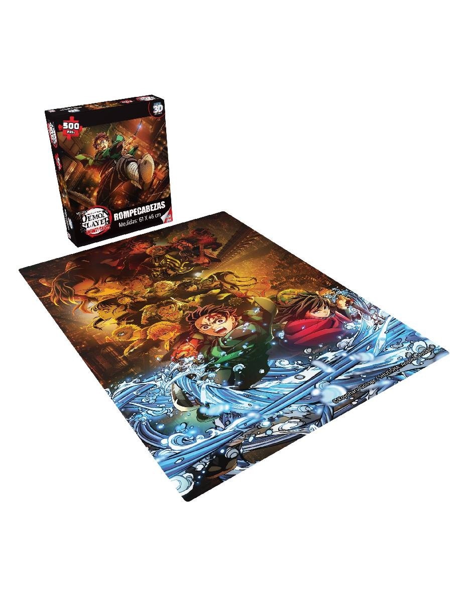 Rompecabezas Anime Demon Slayer Lenticular 500 piezas 3