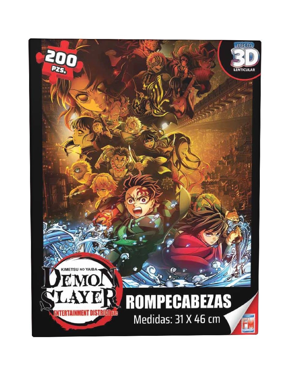 Rompecabezas Anime Demon Slayer Lenticular 200 piezas 1