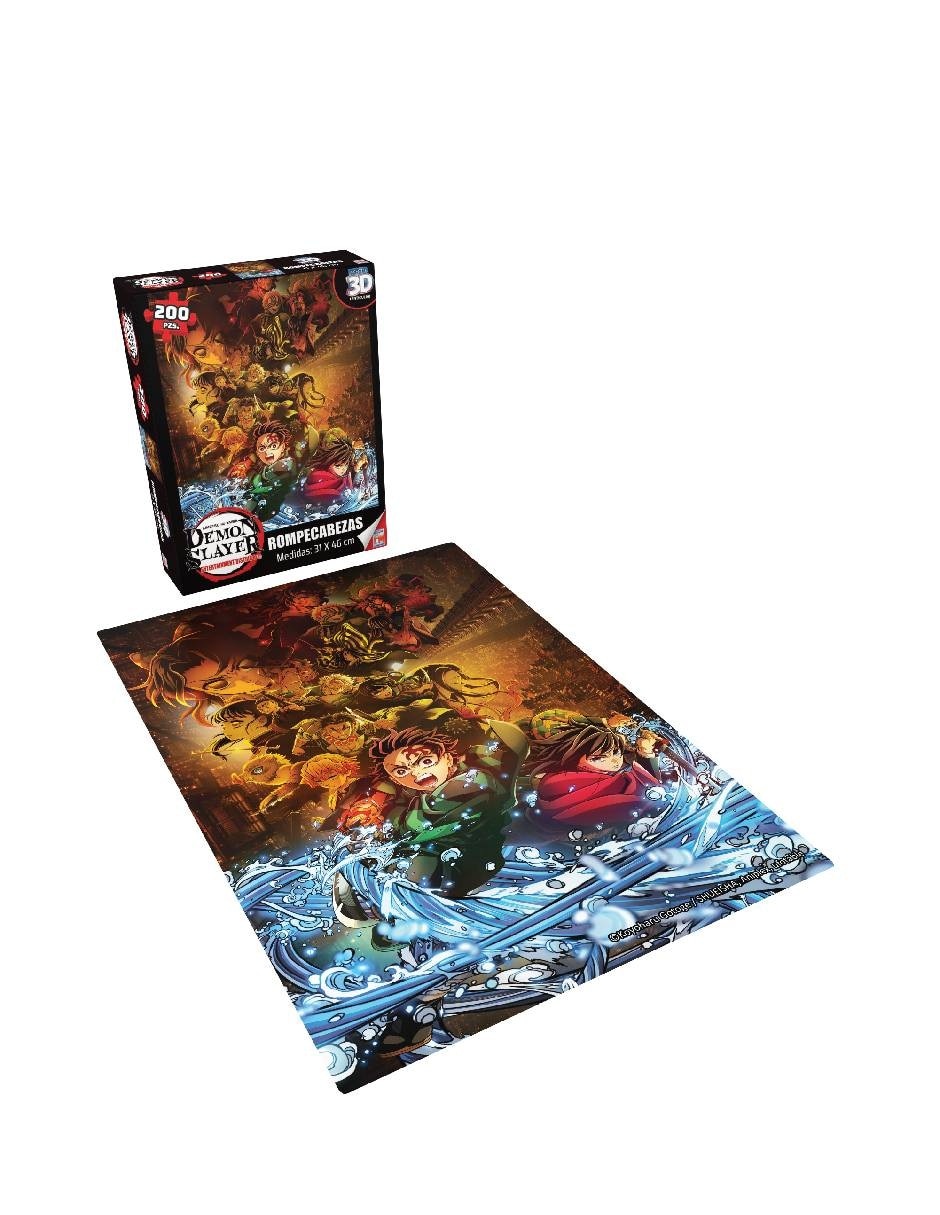 Rompecabezas Anime Demon Slayer Lenticular 200 piezas 3