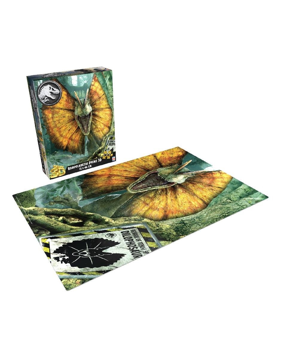 Rompecabezas Dinosaurios Prehistóricos Jurassic Lenticular 300 piezas 3