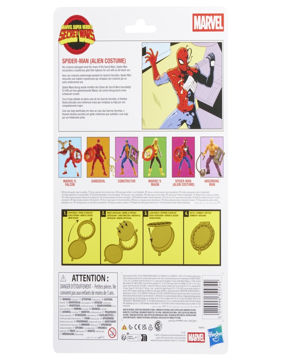 Figura de acción articulada : Legends Series Spider-Man Collectors 2
