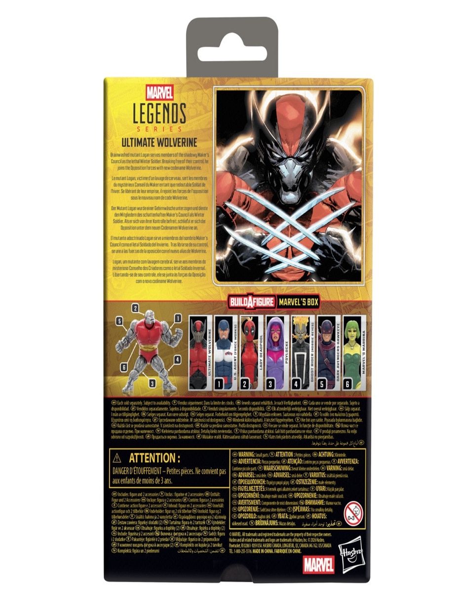 Figura de acción articulada : Legends Series Wolverine Collectors 3