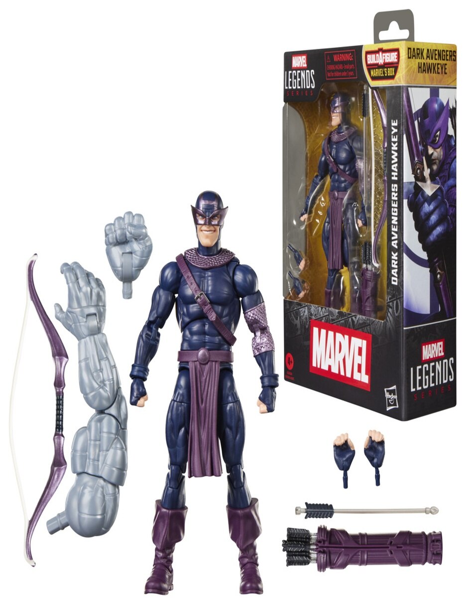Figura de acción articulada : Legends Series Hawkeye Collectors 7