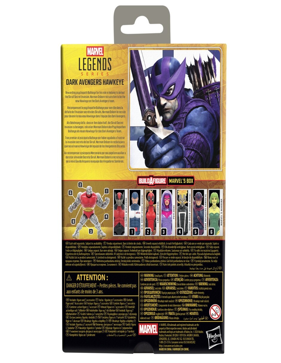 Figura de acción articulada : Legends Series Hawkeye Collectors 2