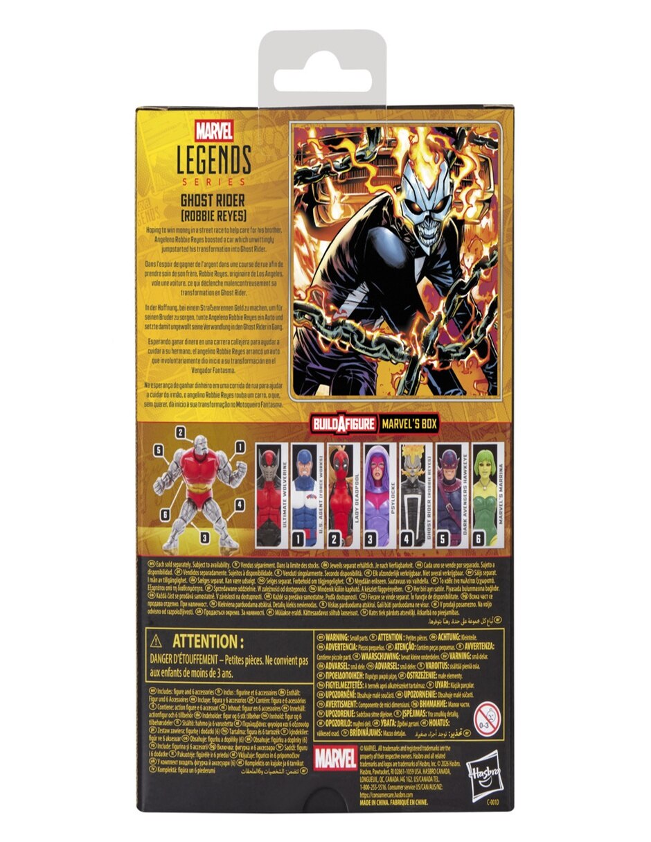 Figura de acción articulada : Legends Series Ghost Rider Collectors 2