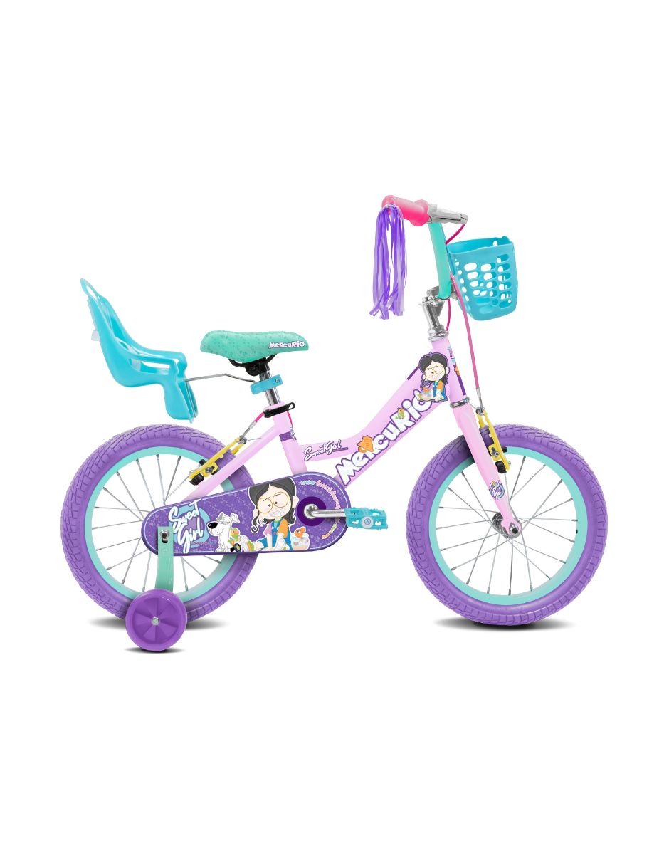Bicicleta infantil rodada 16 para niña Bicicleta infantil rodada 16 para niña