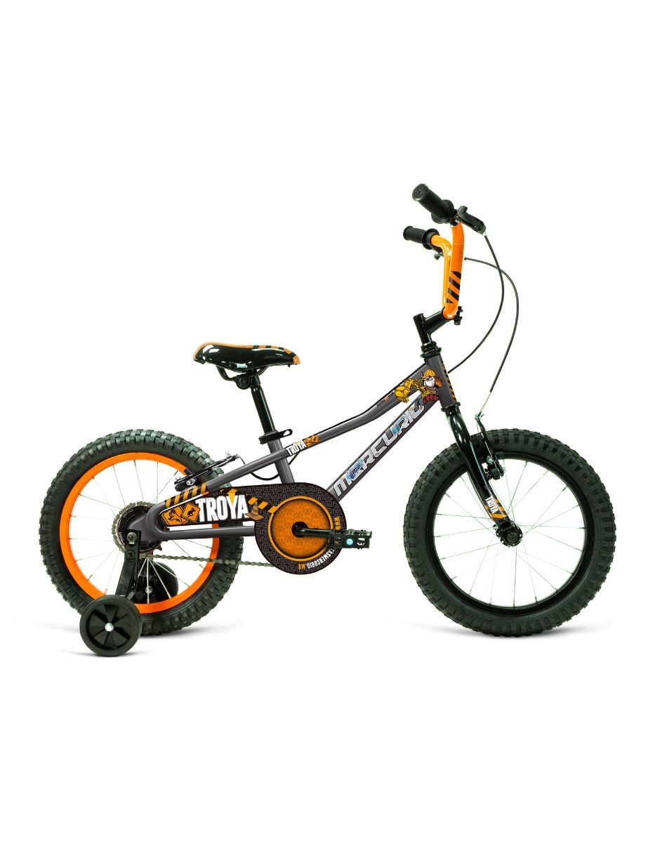 Bicicleta infantil rodada 16 Troya para niño