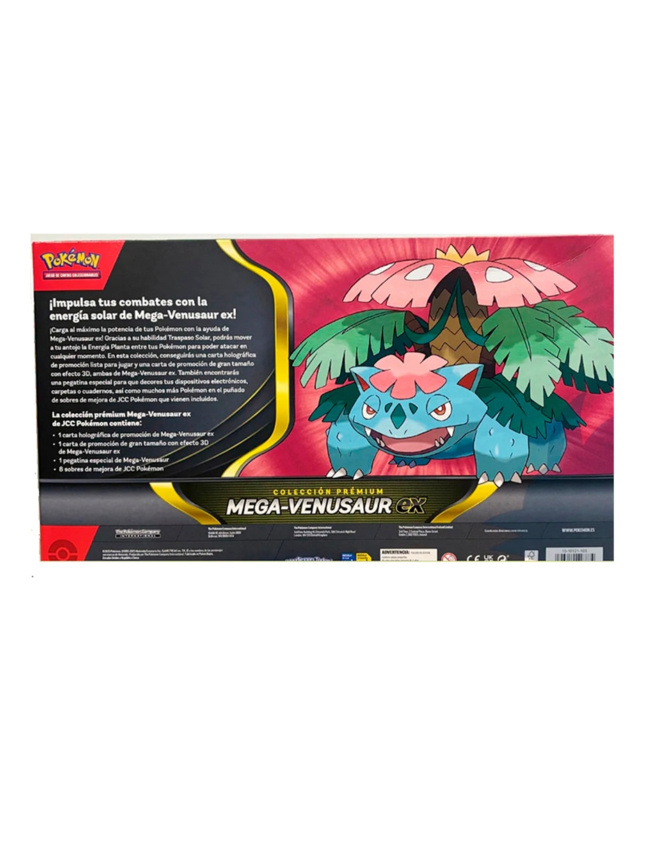 Mega Venusaur Ex Premium Collection en Español TCG