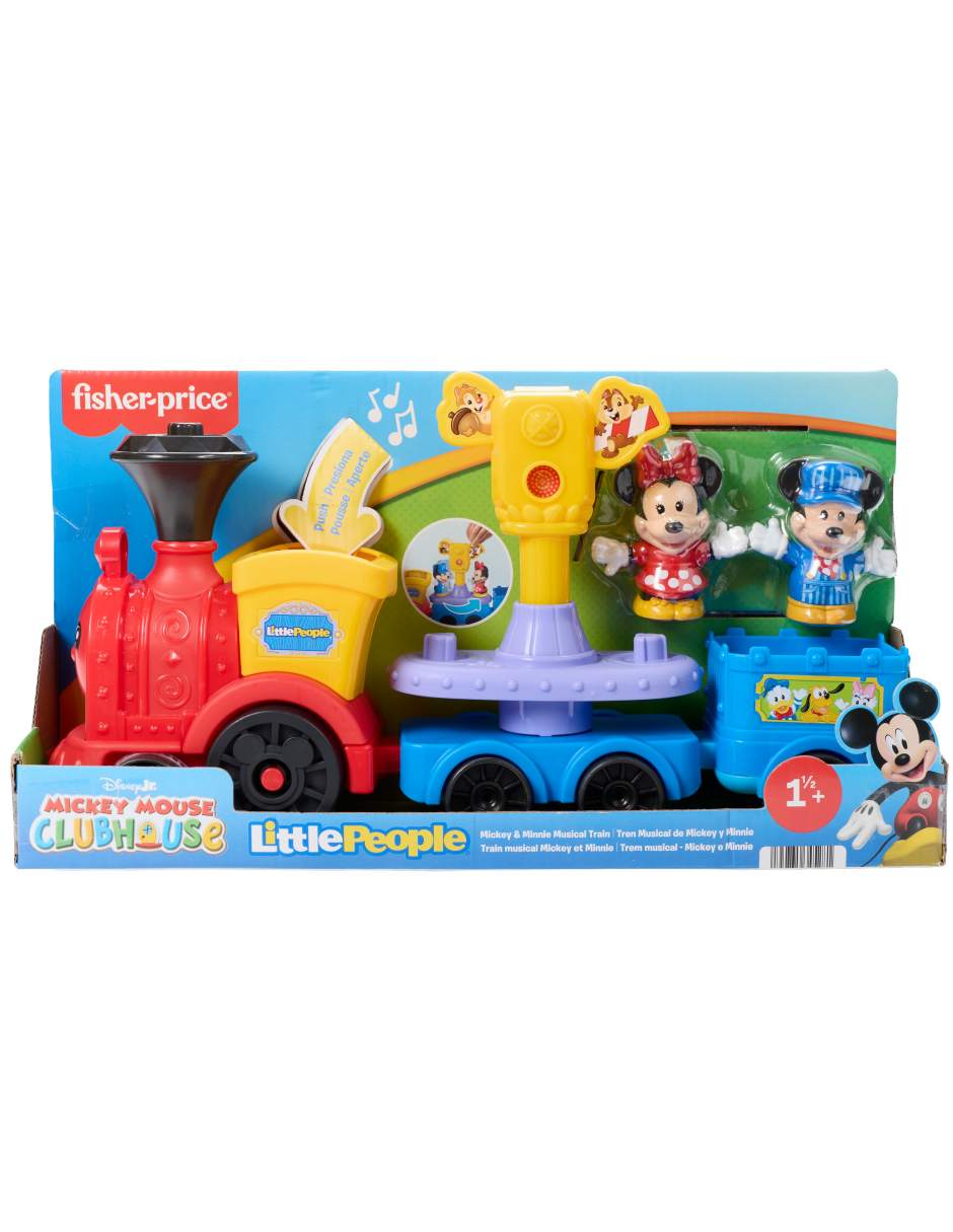 Tren Musical Mickey y amigos juego didáctico unisex 6