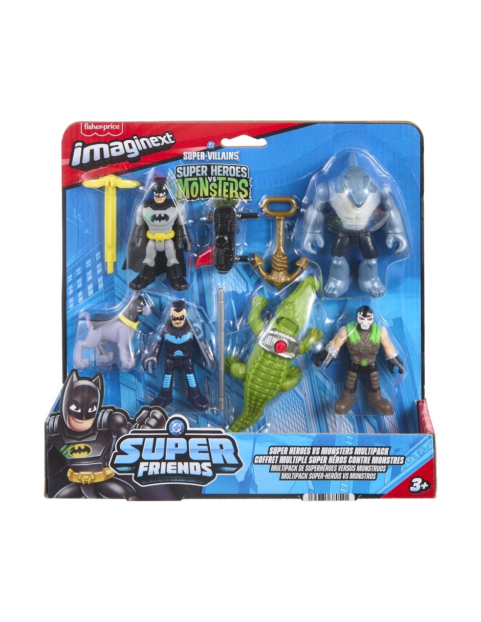 Set figuras acción DC Comics Batman Imaginext