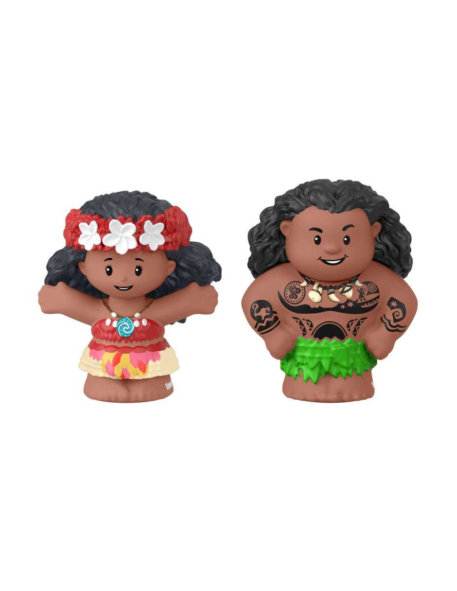 Little People Canoa de Moana y Maui juego de Estimulación temprana unisex