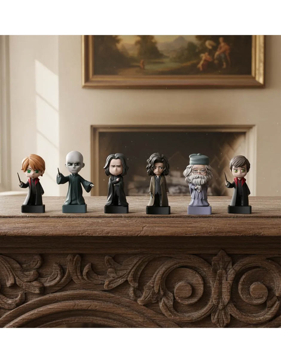Set de figura de colección edición collector Harry Potter 3