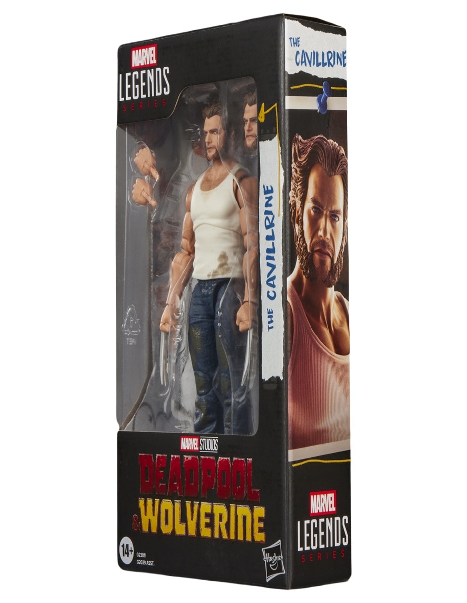Figura de acción articulada Legends Series: Deadpool Wolverinepool Fans Marvel 2