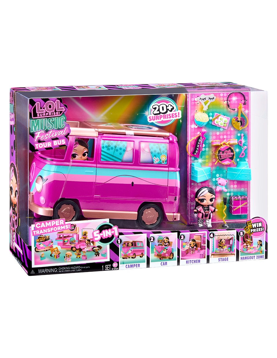 MUÑECAS L.O.L. Surprise Music Festival Tour Bus 1