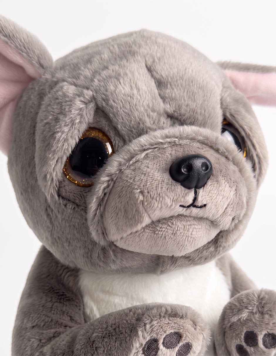 Peluche de perros y gatos perro de 23 cm 3