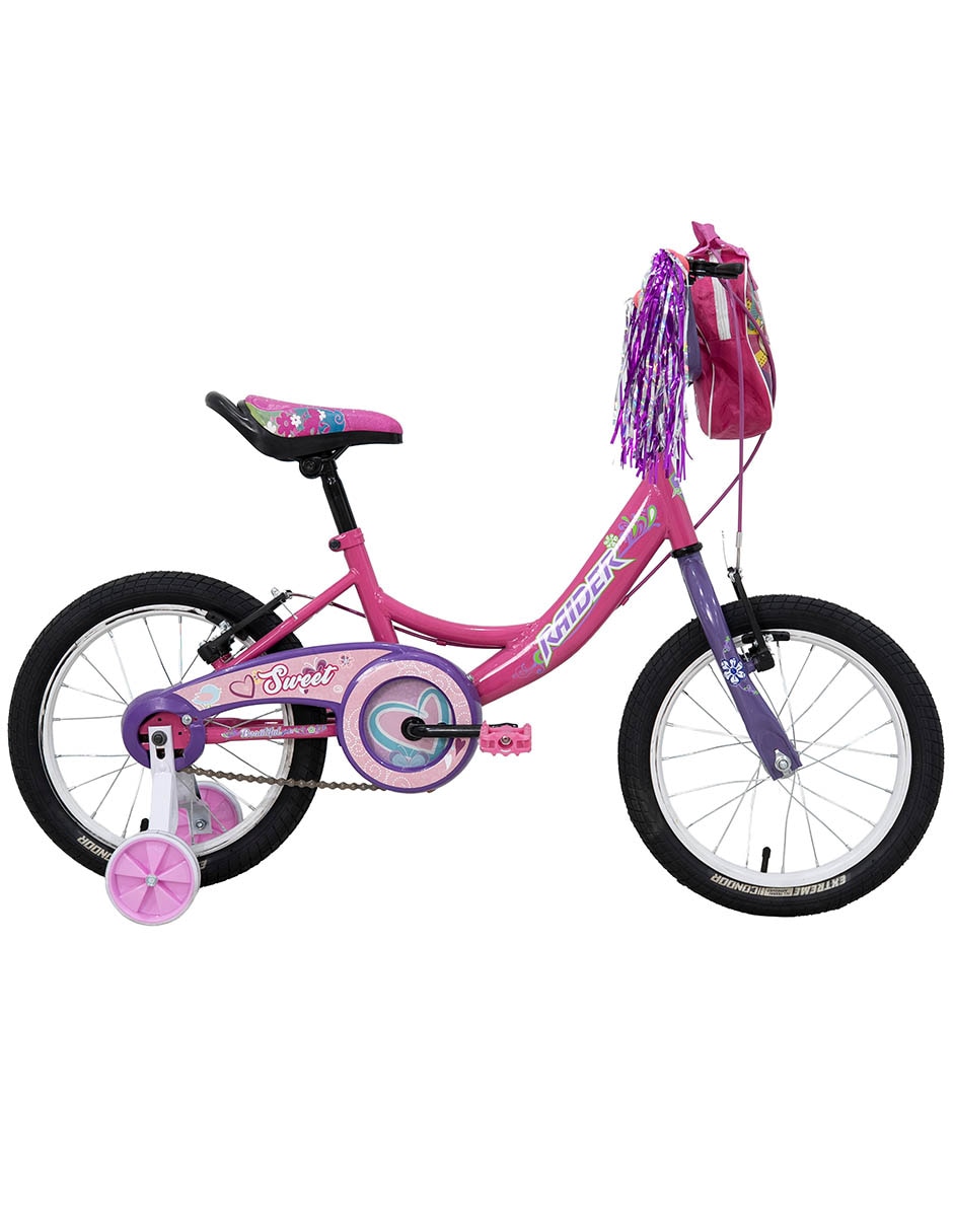Bicicleta infantil rodada 16 para niña