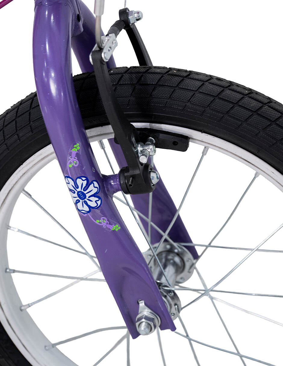 Bicicleta infantil rodada 16 para niña