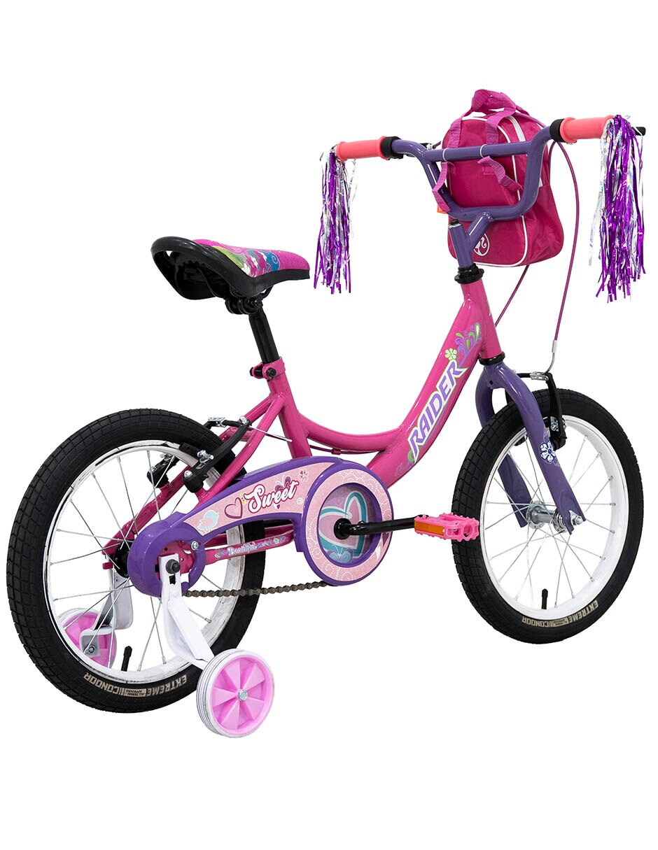 Bicicleta infantil rodada 16 para niña