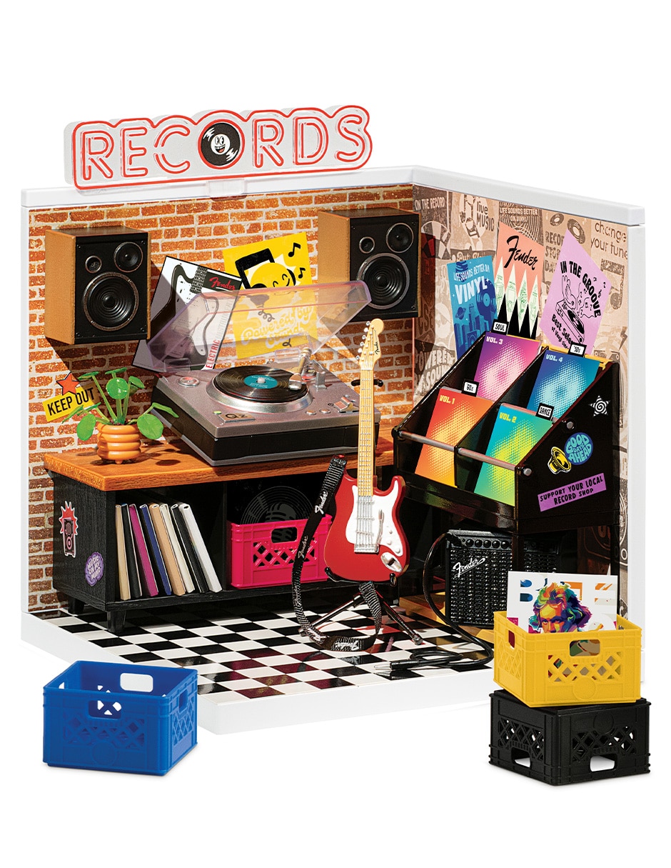 Radio juguete electronico miniverse-record shop 1