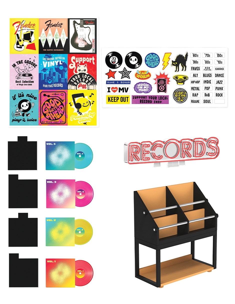 Radio juguete electronico miniverse-record shop 2