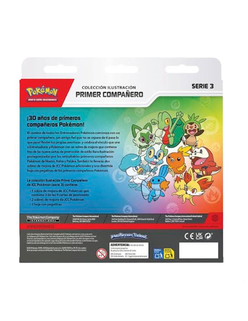 First Partner Illustration Collection - Serie 3 TCG Pokemón 30 Aniversario