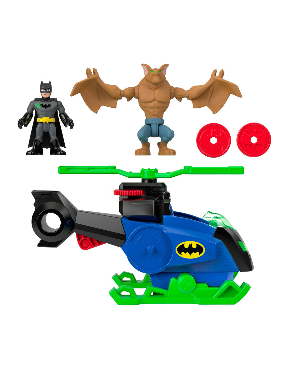 Helicóptero de rescate dc super friends 8