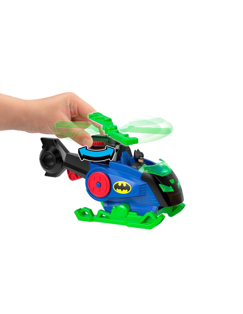 Helicóptero de rescate dc super friends