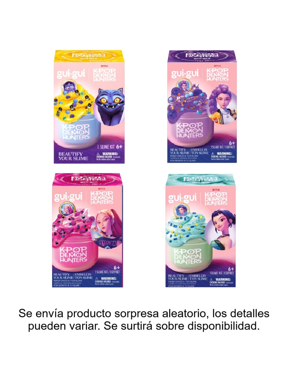 Juego didáctico gui gui embellece tu slime moose juego arte y manualidades para niña