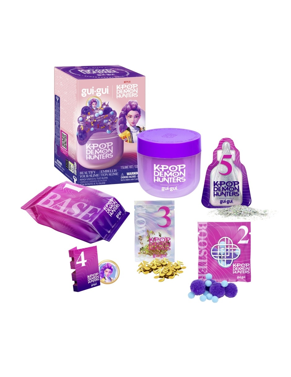 Juego didáctico gui gui embellece tu slime moose juego arte y manualidades para niña