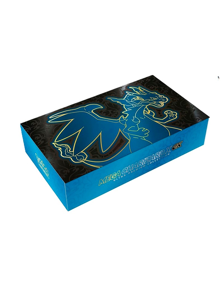 Pókemon Mega Charizard X Ex Ultra Premium Collection en español 1