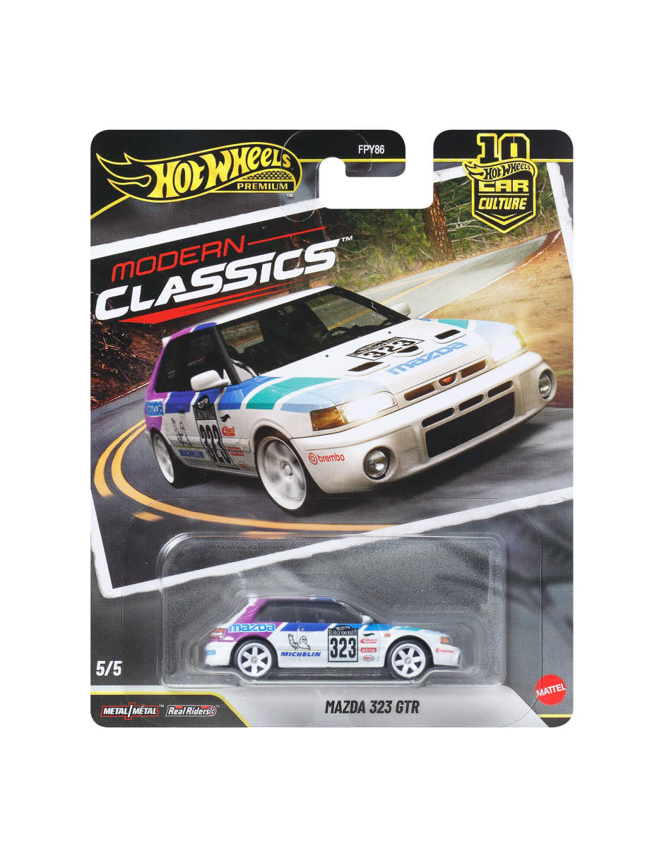 Automóvil Mazda 323 GTR Hot Wheels 3