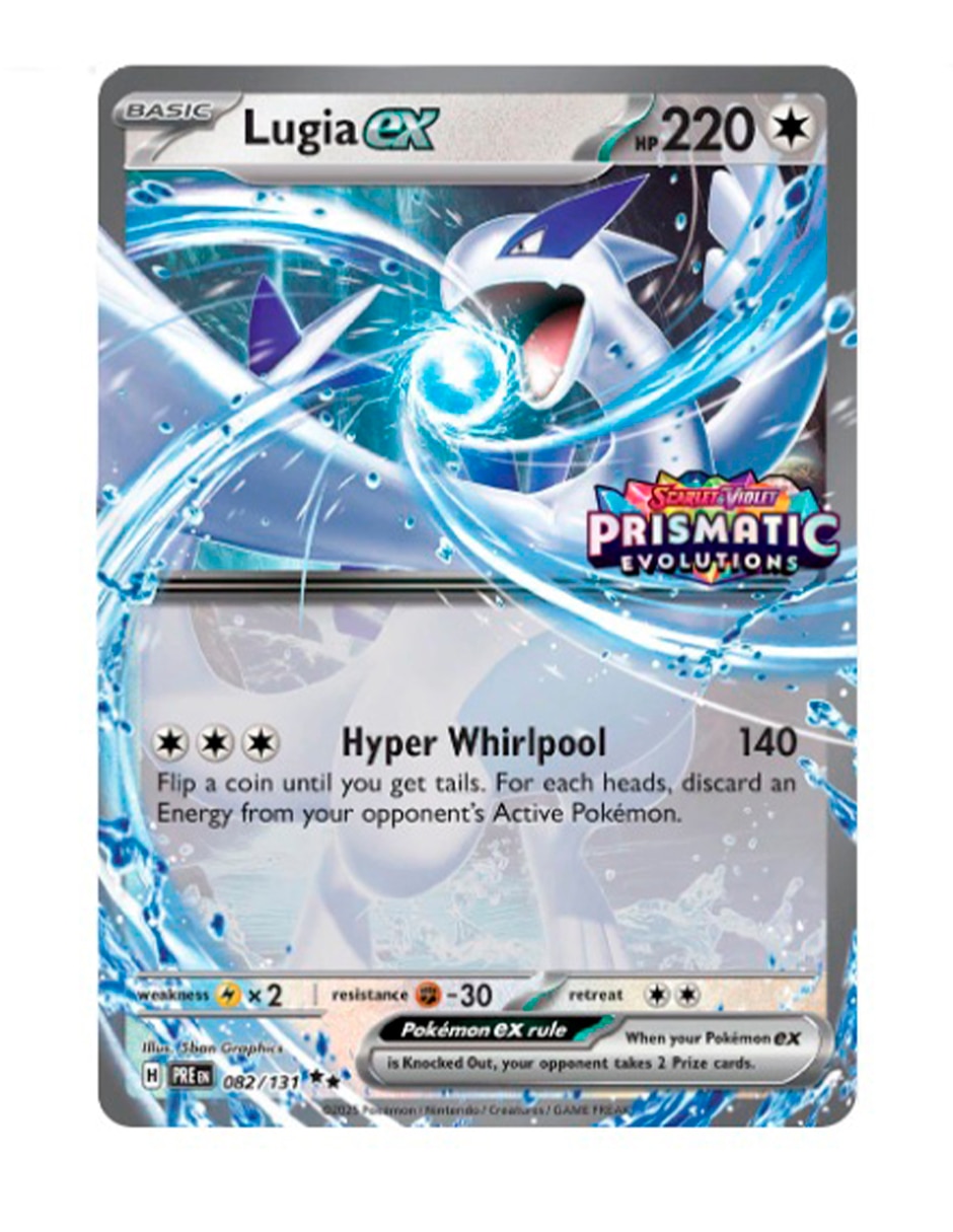 Lugia EX Special Collection en español TCG Pokémon